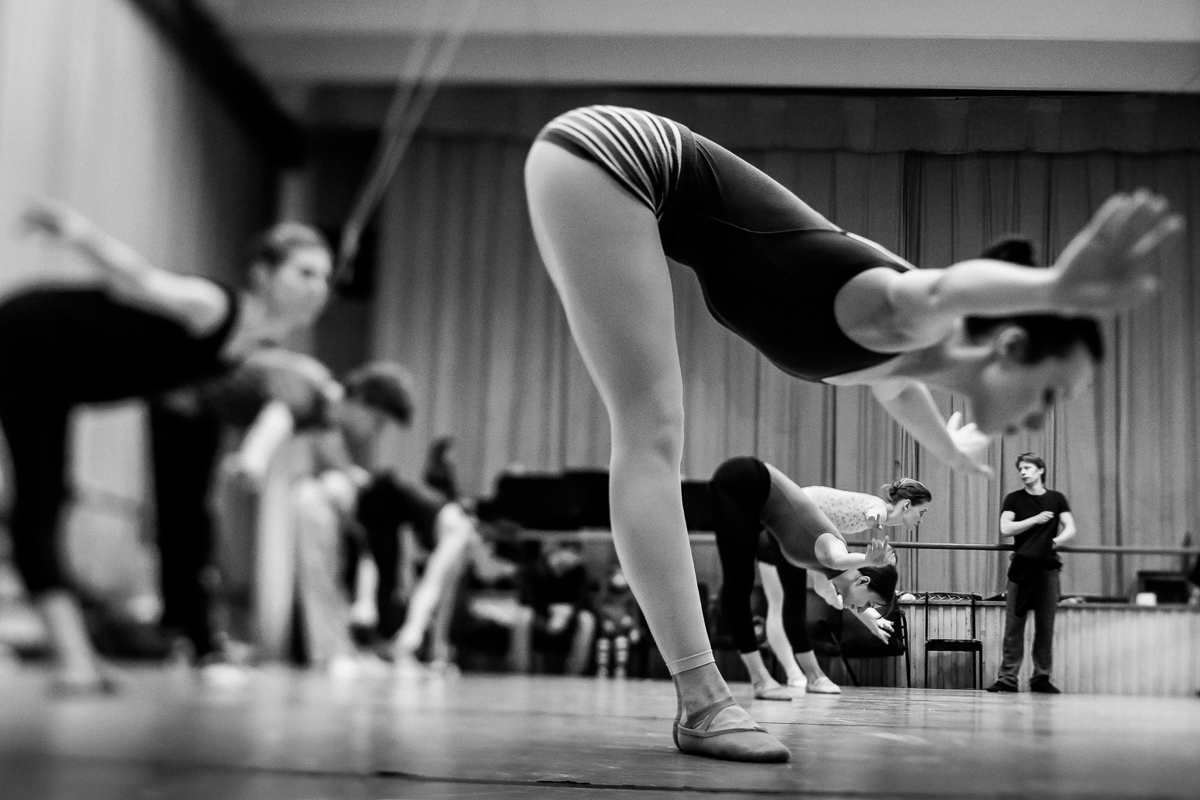 Балет. Разминка.